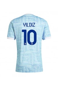 Juventus Kenan Yildiz #10 Voetbaltruitje Uit tenue 2025-26 Korte Mouw